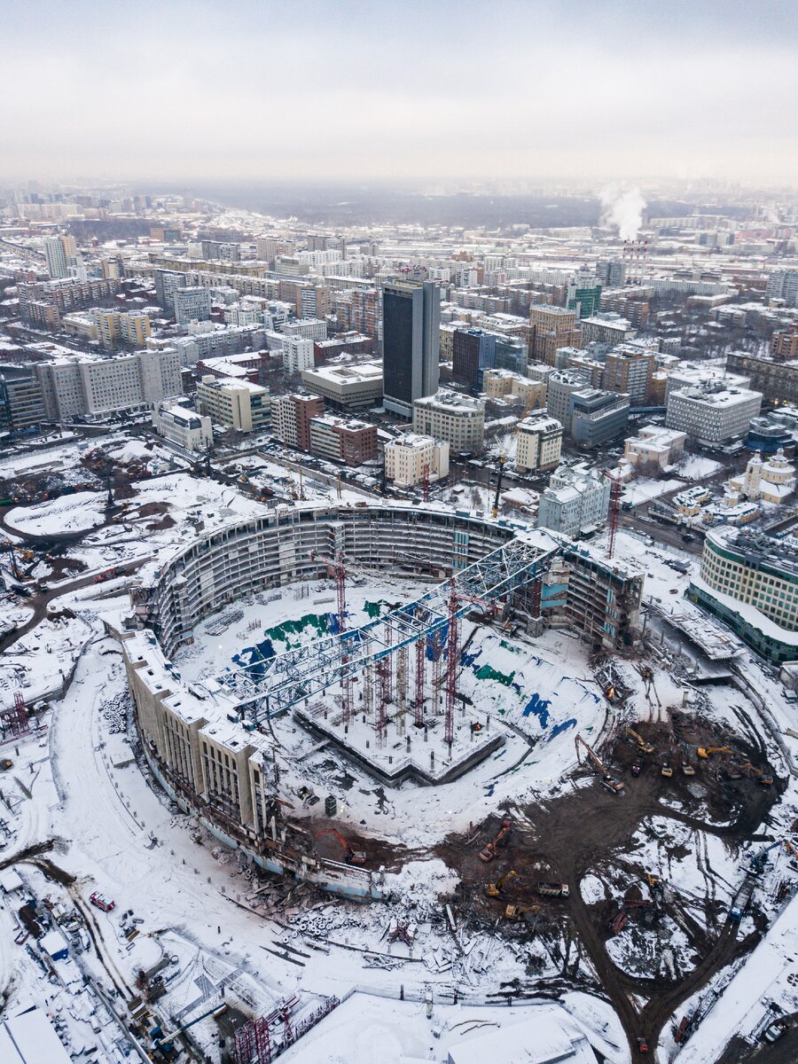 Прощай, Спорткомплекс Олимпийский. Московская реконструкция больше похожая  на снос. | Амбассадор счастья | Дзен