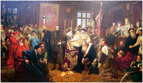 "Люблинская уния" (худ. Ян Матейко)