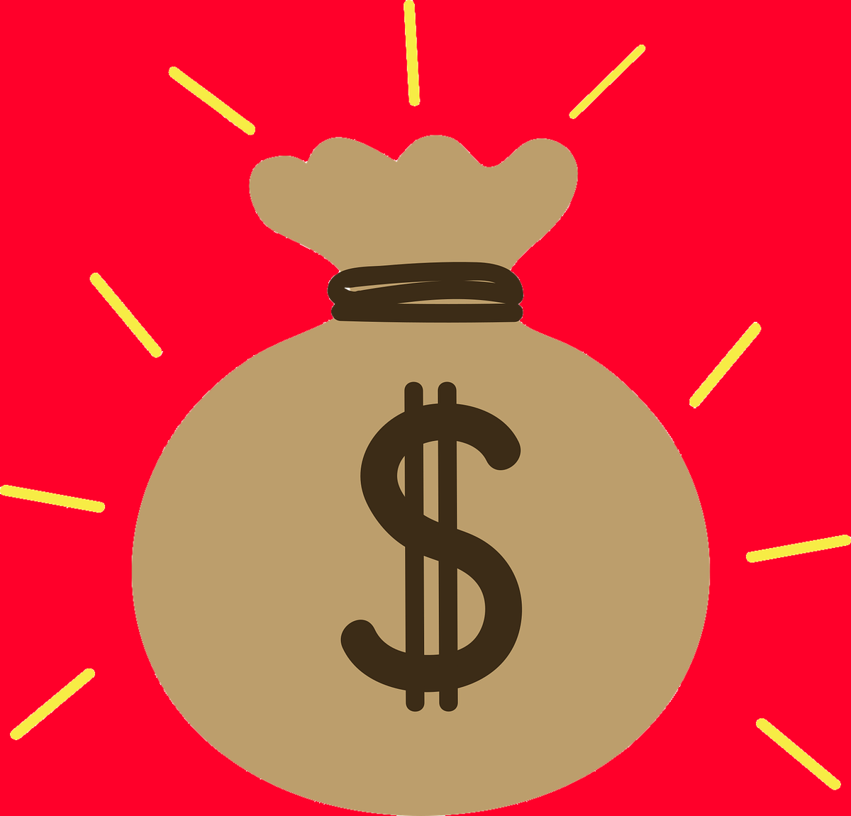 Мешок с деньгой