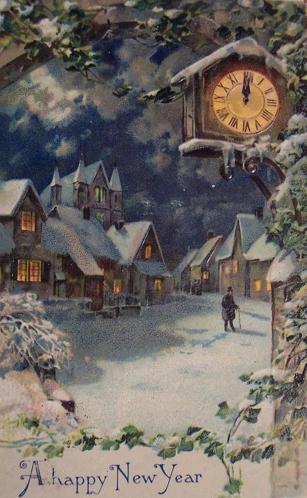 Атмосферу может передать и праздничная открытка