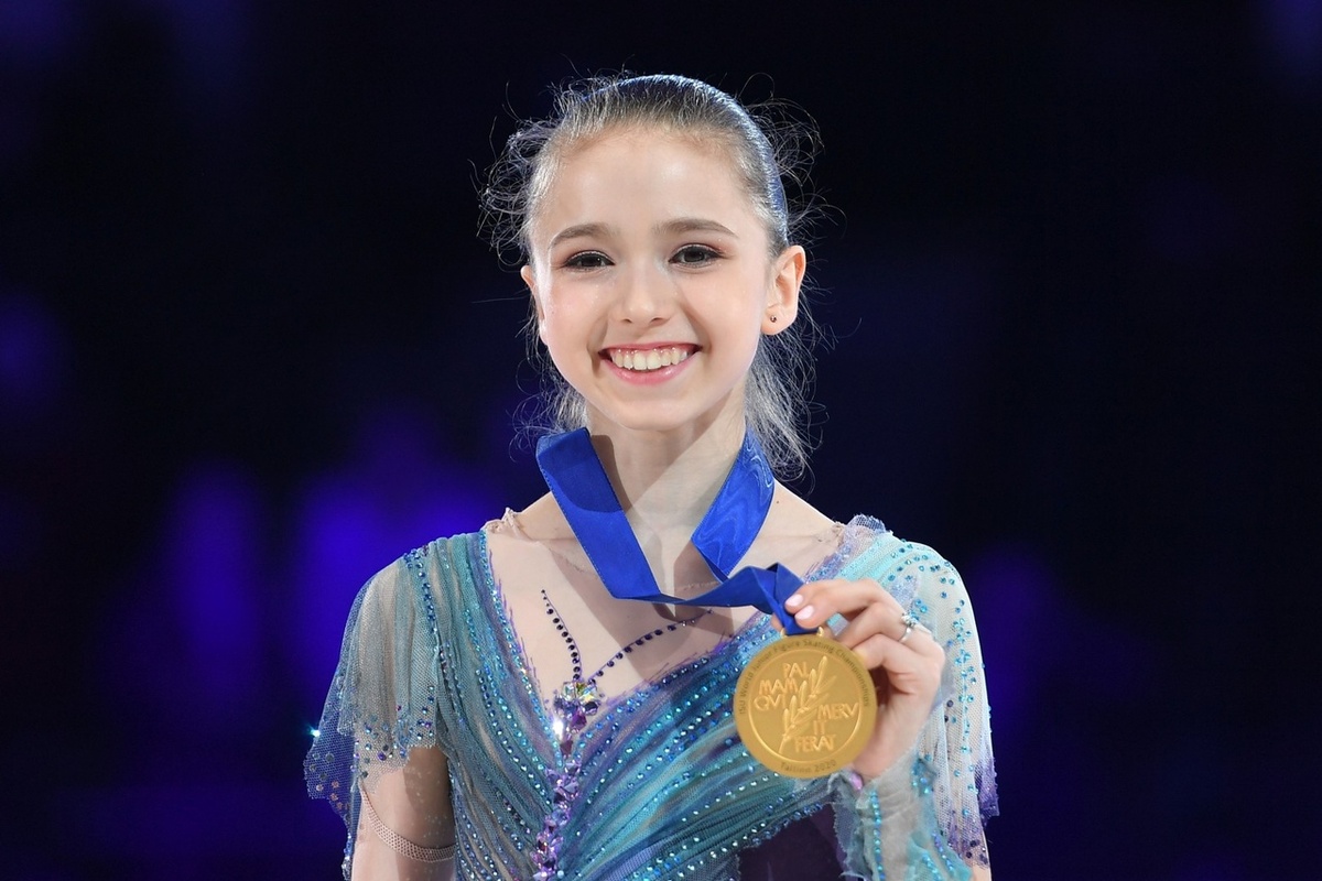 Камила Валиева - серебряный призер чемпионата. Фото из открытых источников.