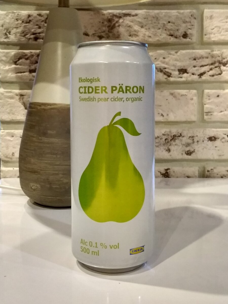 IKEA: Ekololisk Cider Paron Swedish apple cider, organic