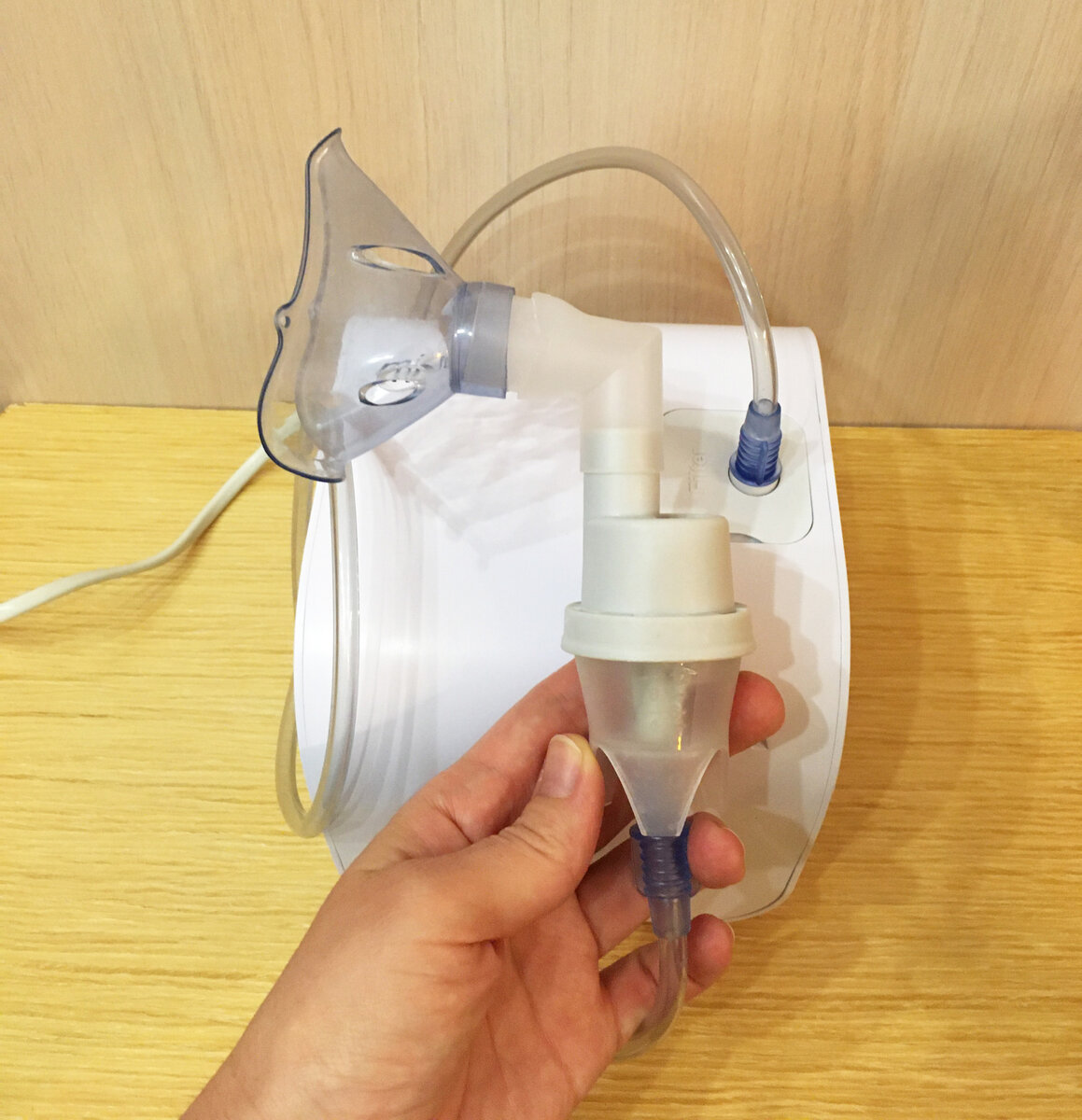 Вот так выглядит наш небулайзер.