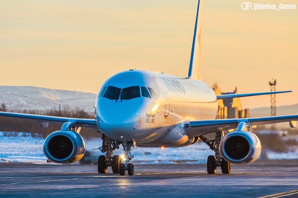в лучах рассвета