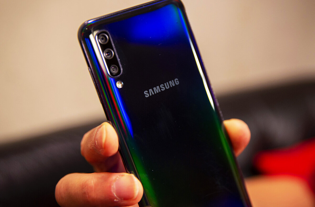 Вот так выглядит Samsung A50