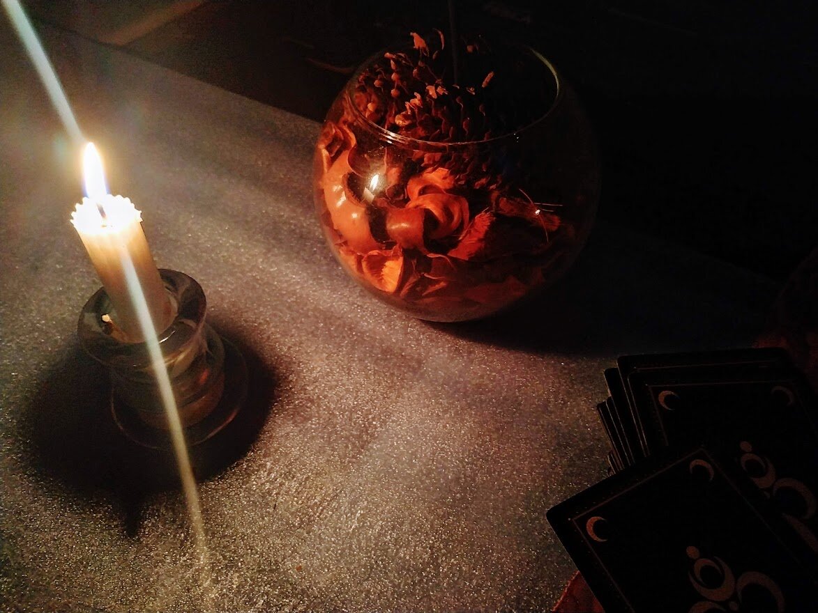 Святочные гадания на воске (личное фото)