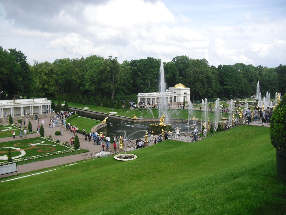 Петергоф (фото из семейного архива)