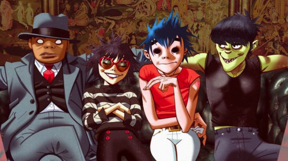 Gorillaz  — британская виртуальная группа, созданная в 1998 году Деймоном Албарном и Джейми Хьюлеттом. Проект включает в себя обширную вымышленную вселенную, окружающую саму «виртуальную группу», состоящую из четырёх анимационных участников: 2-D (лидер-вокалист, клавишные), Мёрдока Никкалса (бас-гитара, драм-машина), Нудл (гитара, мелодика, вокал) и Рассела Хоббса[en] (ударные, перкуссия). 
Дебютный одноименный альбом группы разошёлся в размере семи миллионов копий, что позволило коллективу войти в Книгу рекордов Гиннесса как «Самая успешная виртуальная группа». В 2001 году Gorillaz были номинированы на премию Mercury Prize, но позже их исключили из списка по их же просьбе. Второй студийный альбом, озаглавленный Demon Days и выпущенный в 2005 году, пять раз получил статус платинового в Великобритании, два в США и выиграл пять номинаций на Грэмми в 2006 году, одна из которых была в категории «Лучшее совместное вокальное поп-исполнение». Кроме этого, группа завоевала множество других наград, включая две на MTV Video Music Awards, одну на NME Awards, три на MTV Europe Music Awards, и была номинирована в девяти категориях BRIT Awards. К 2007 году продажи альбомов Gorillaz и Demon Days превысили отметку в 15 миллионов. Plastic Beach, третий студийный альбом группы, был выпущен в марте 2010 года. В декабре того же года был выпущен альбом The Fall. В 2017 году после пятилетнего перерыва Gorillaz анонсировали свой пятый студийный альбом Humanz. Их шестой студийный альбом The Now Now вышел 29 июня 2018 года.