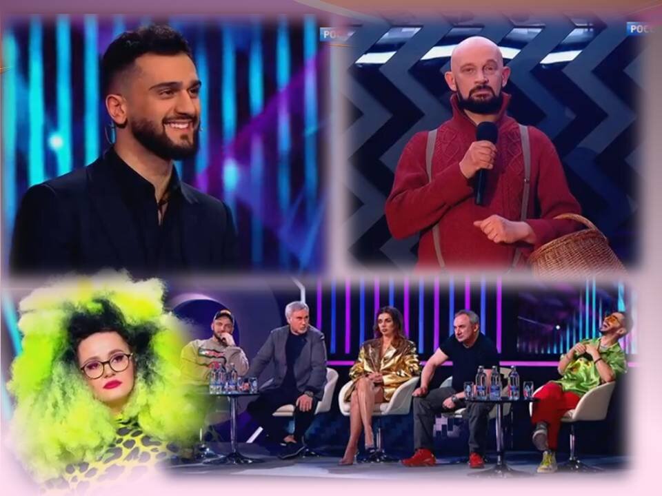 коллаж автора из стоп-кадров  программы. Егерь вверху справа