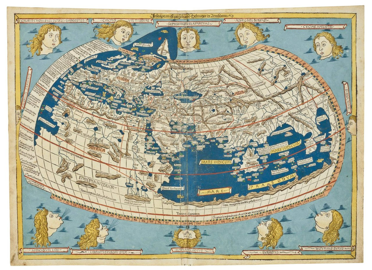 Карта Птолемея