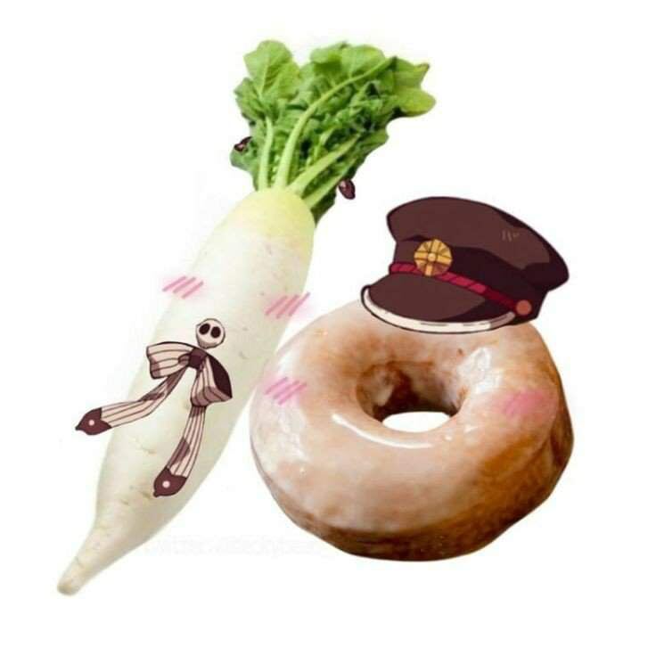 Вы подходите к пончиками как Ясиро к Ханаке. 