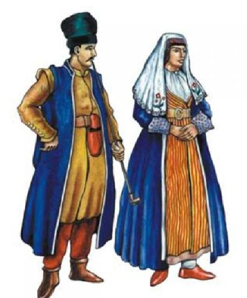 Народный костюм крымских татар