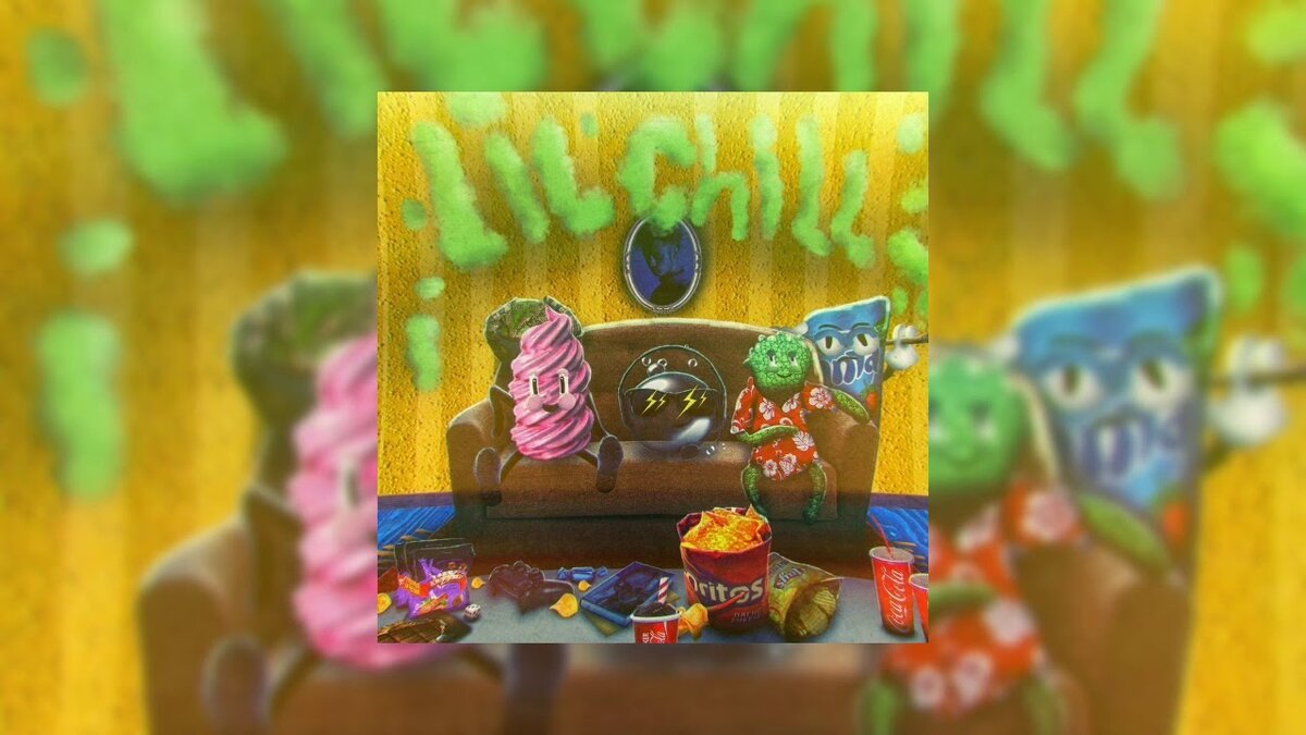 Возможно такой изначально должна была быть обложка LIL CHILL DELUXE