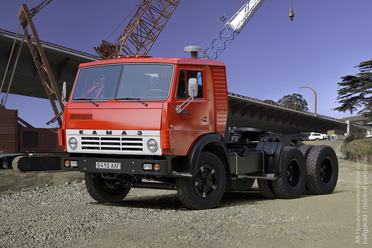 КамАз 54114 с  кабиной класса к 1