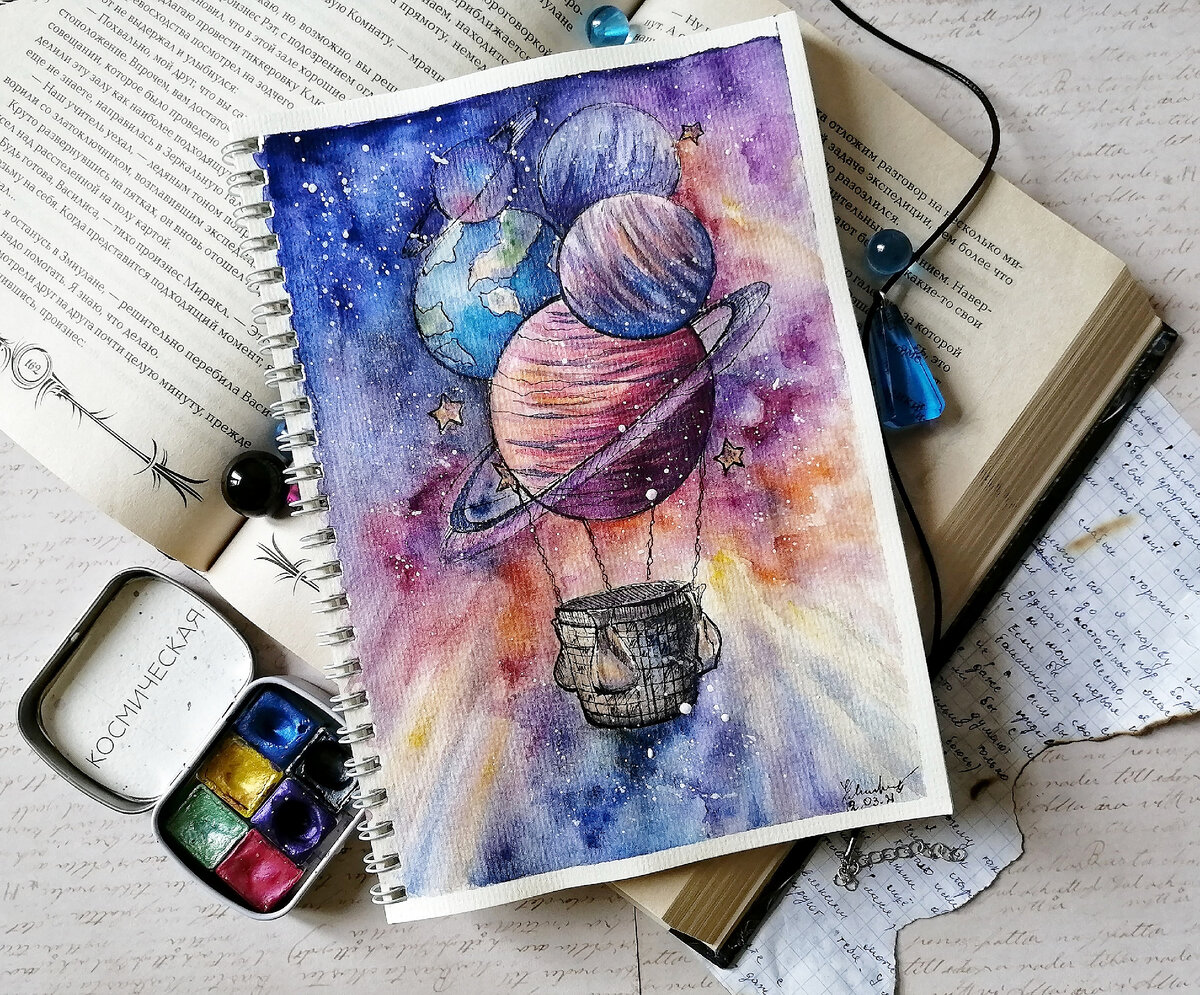 Моя иллюстрация💜