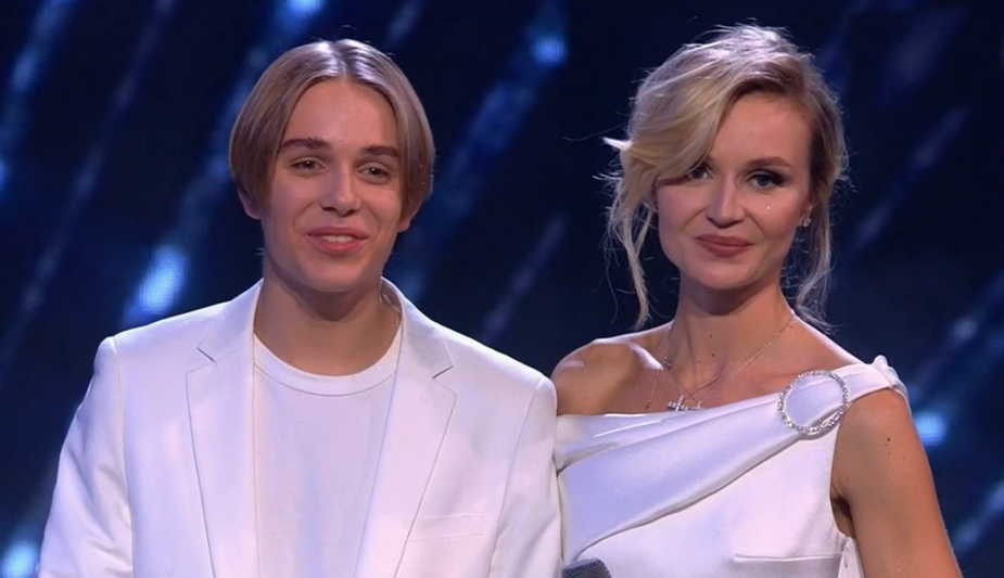 Полина Гагарина и Андрей. 