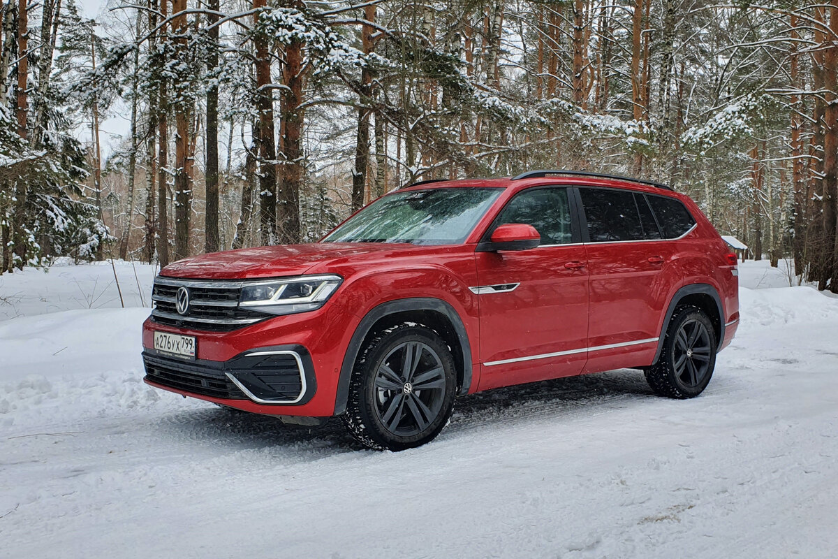 Запретный плод. Тест-драйв обновленного VW Teramont V6 R-Line |  CarExpert.ru | Дзен