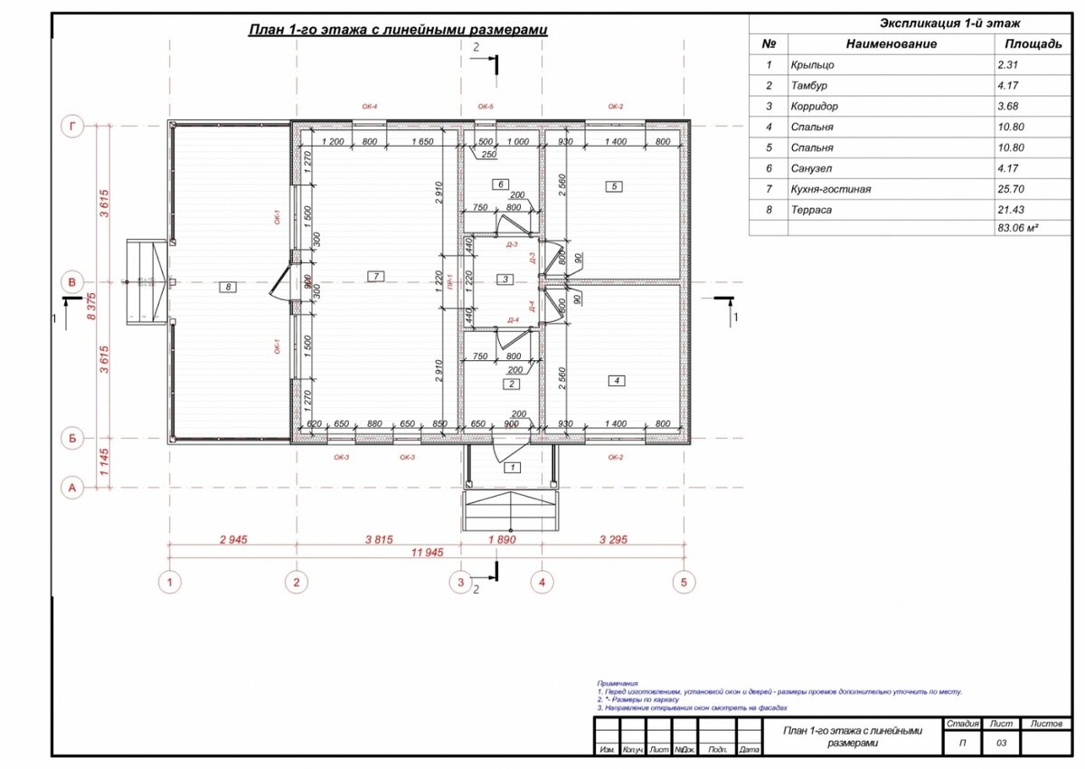 Планировочное решение