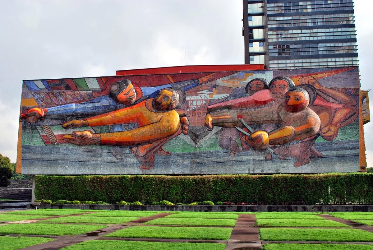 Los murales de la alameda кто нарисовал