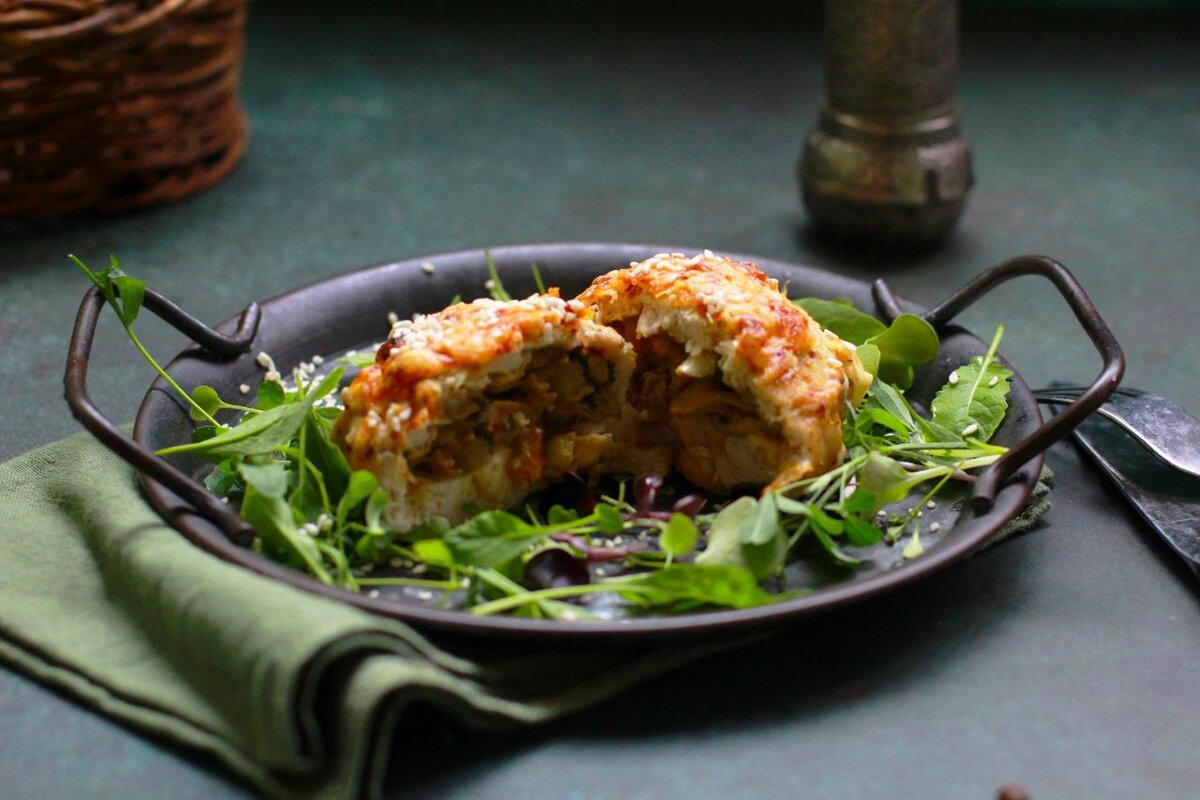 Куриные бомбочки с грибами и сыром от Елены Некрасовой: https://t.me/urbanistka_vl