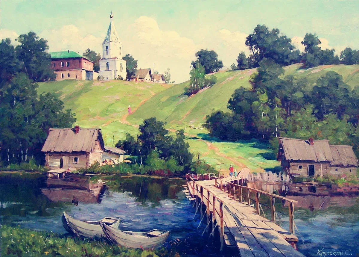 Художник Сергей Крупский