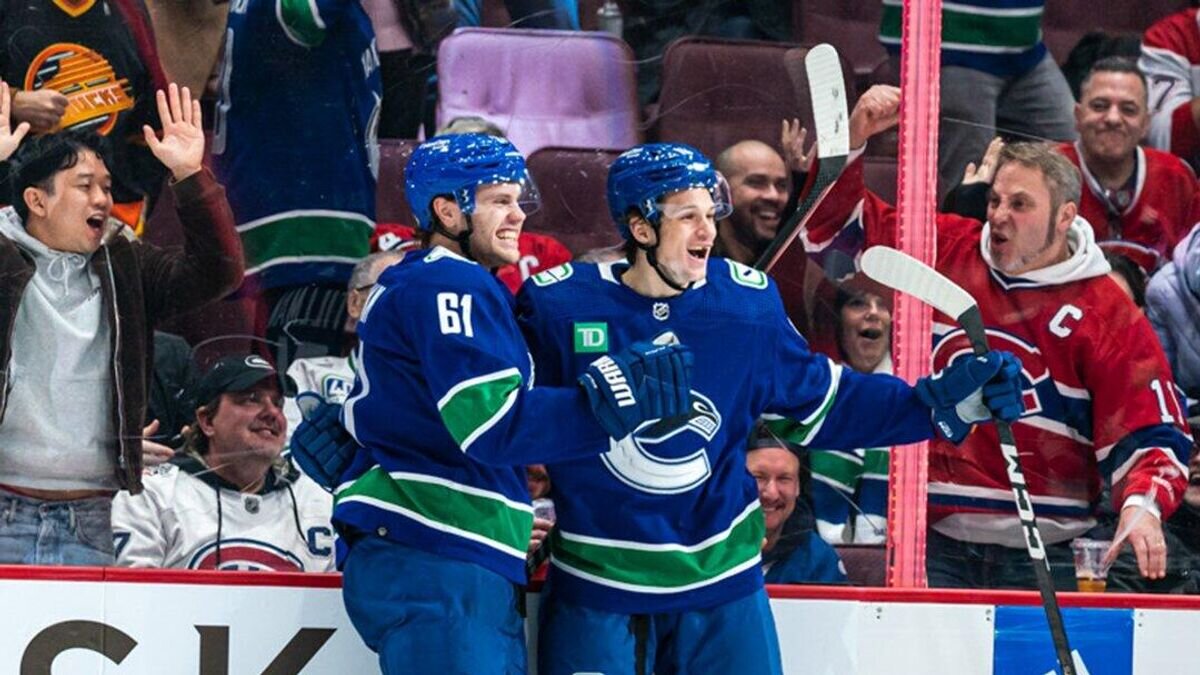    Хоккеисты "Ванкувер Кэнакс" в матче НХЛ© пресс-служба клуба "Ванкувер Кэнакс"