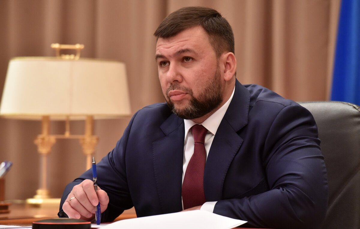    Денис Пушилин  Пресс-служба главы ДНР
