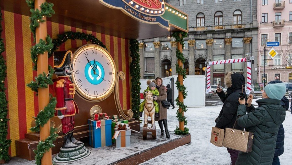    Рождественская ярмарка на Манежной площади. Автор фото: Тихонов Михаил