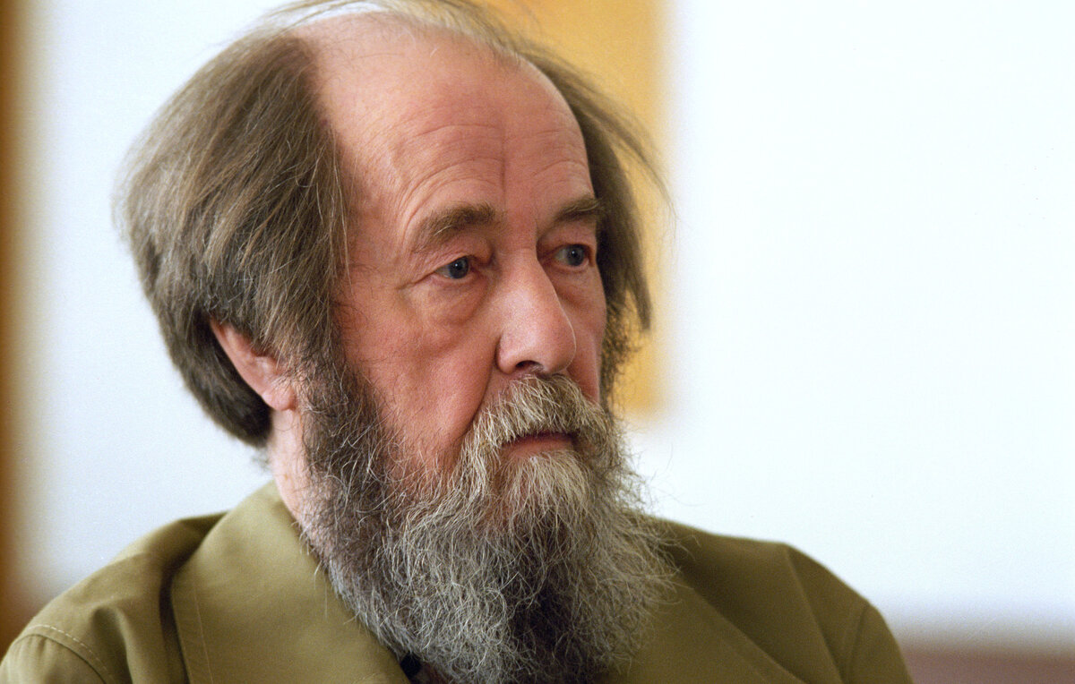    Александр Солженицын, 1995 год  Борис Кавашкин/ТАСС