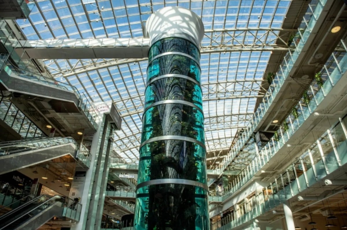    В ТЦ «Авиапарк» заверили, что их аквариум не лопнет, как берлинский