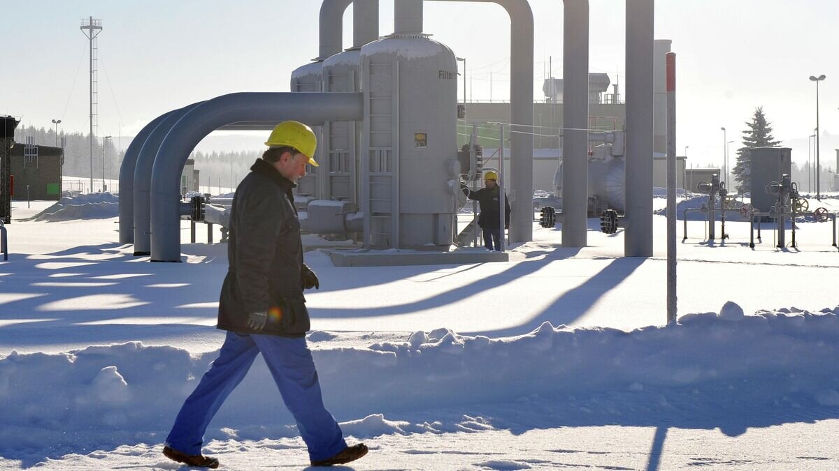    Газокомпрессорная станция в Германии© AP Photo / Matthias Rietschel