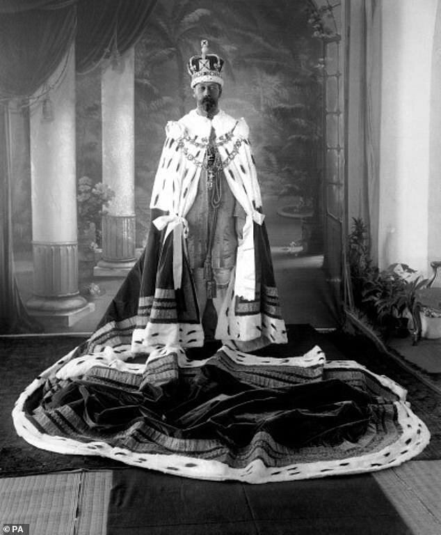 Король Великобритании Георг V (1865 - 1936)