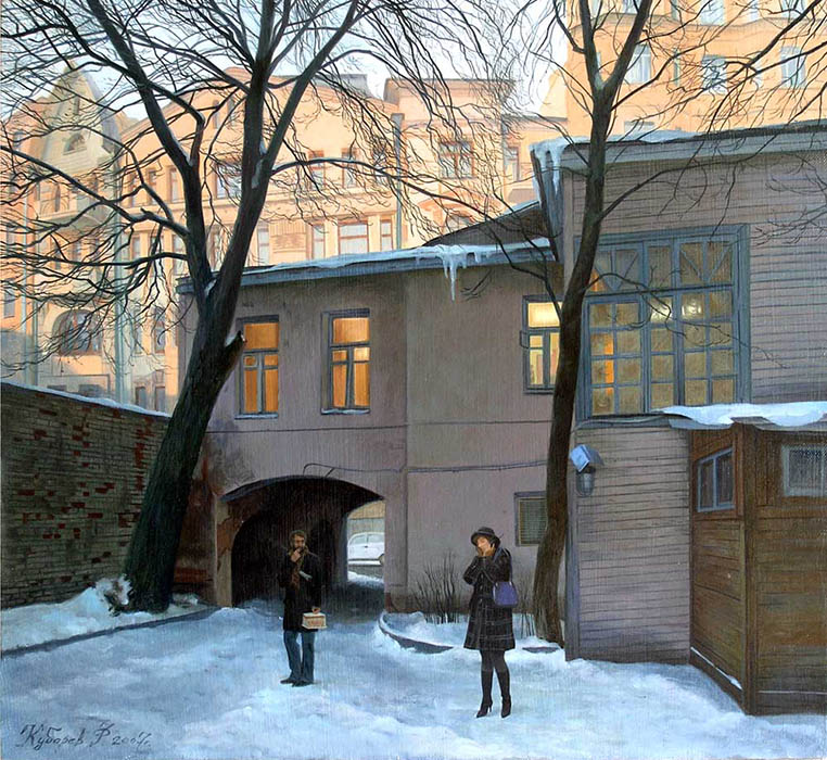 Сцены из советской и российской жизни в картинах нашего современника Филиппа Кубарева