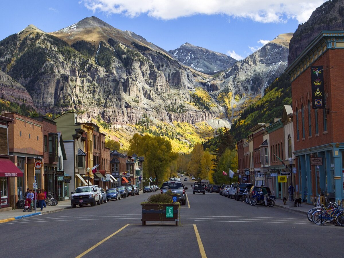 Теллерайд (Telluride), штат Колорадо