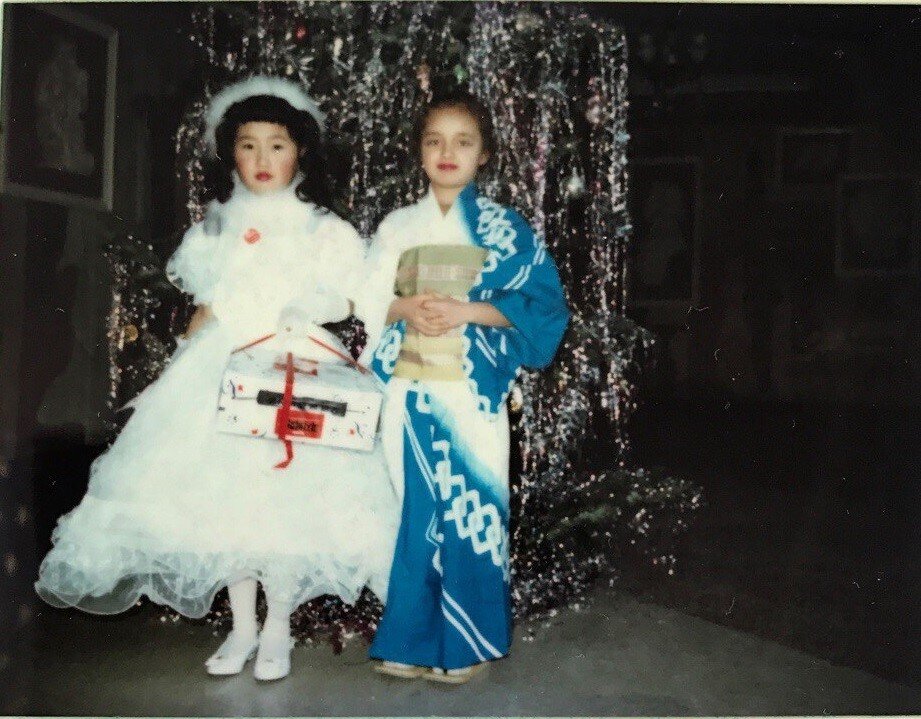 «Когда твой костюм на новогодний утренник — это кимоно» Южно-Сахалинск, 1995