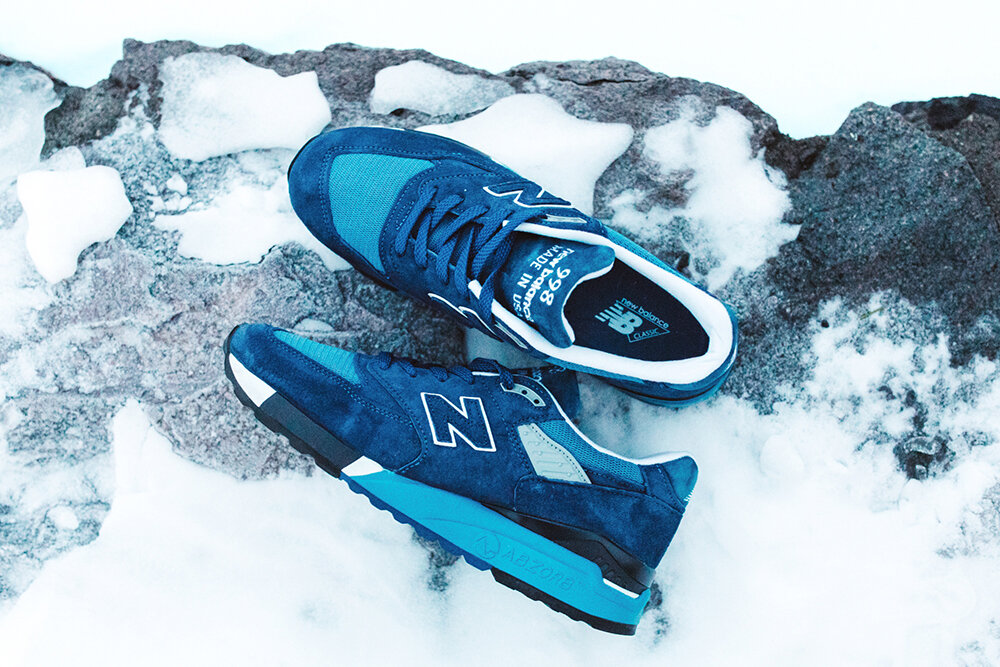 Кроссовки New Balance, вдохновленные озером Крейтер, фото: Bryan Daugherty