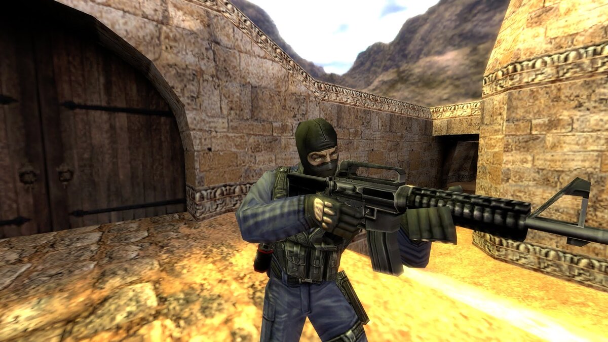 Кадр из игры Counter Strike