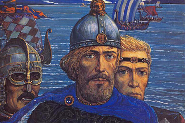 Князь Рюрик и дружина