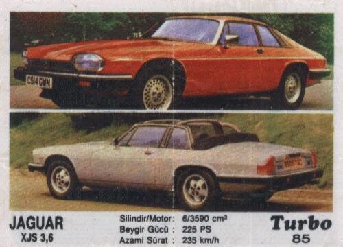 Turbo #85. Jaguar XJS 3,6
 