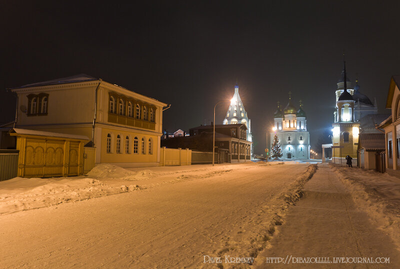 Волоколамск Кремль зима