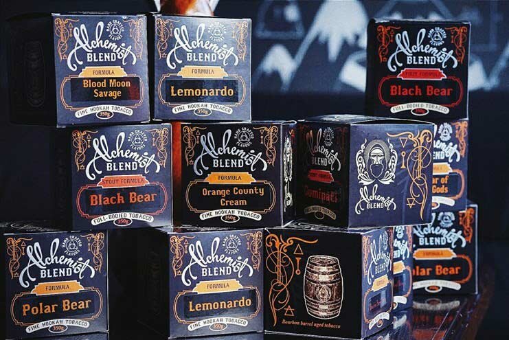 Упаковка табака Alchemist Blend