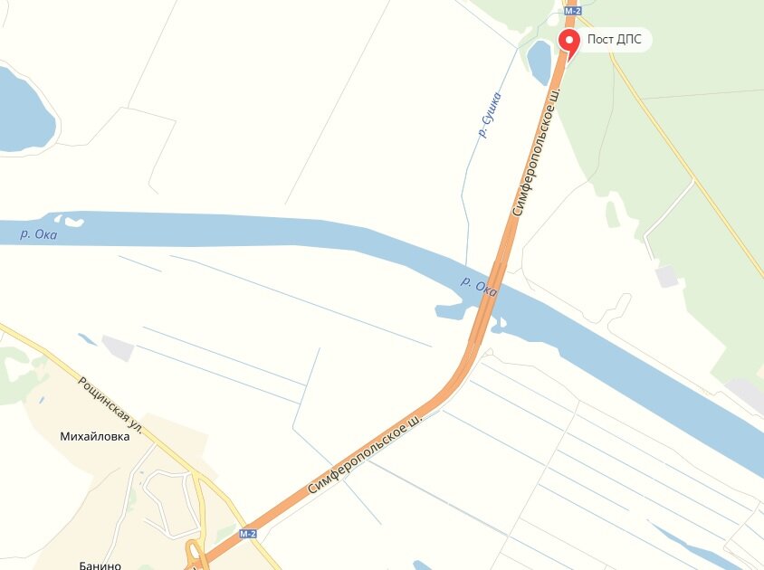 1. Те, кто более-менее регулярно ездит по М2 наверняка знают и существовании поста ДПС под Серпуховом

