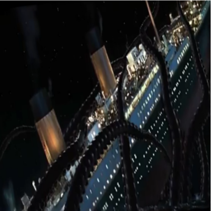 Фото очевидца крушения титаника