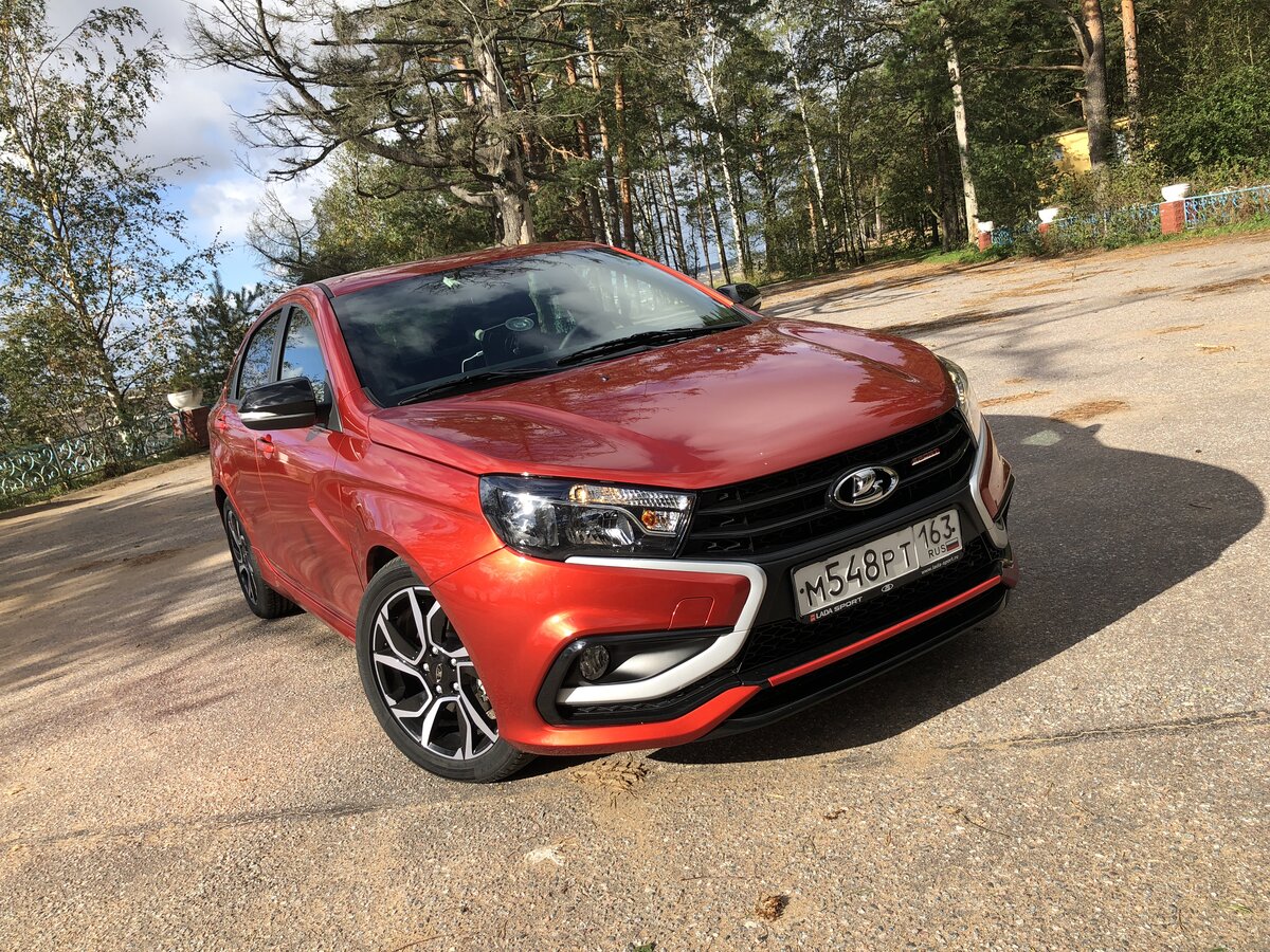 Lada Vesta Sport сердолик