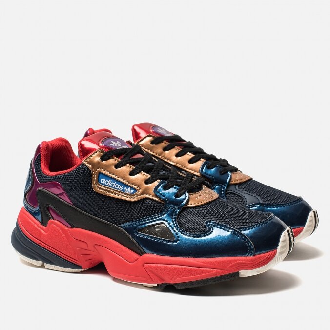 Adidas falcon hot sale collegiate navy