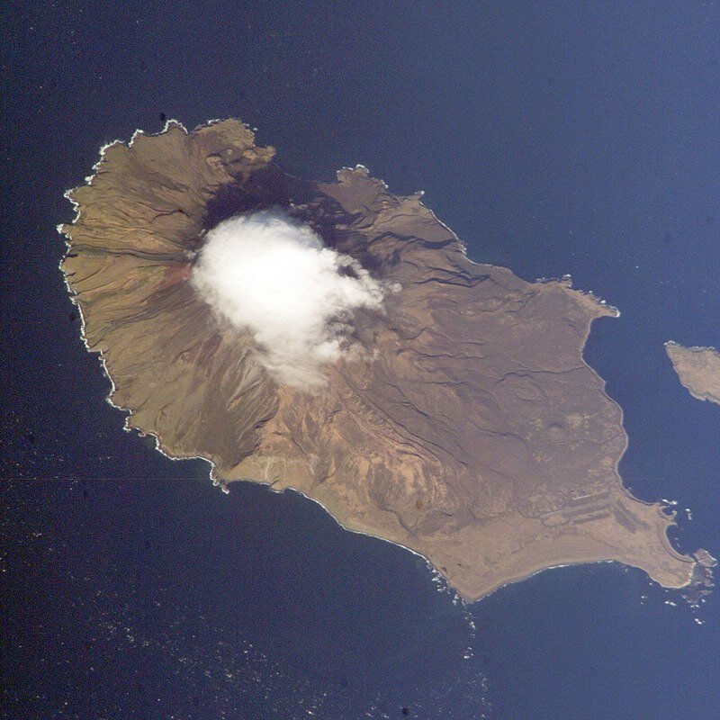 Матуа из космоса. Фото: NASA