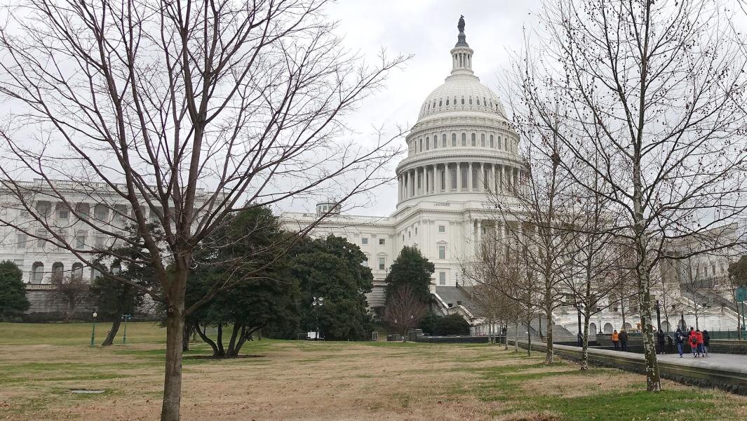 Здание Капитолия, где заседает конгресс США. Фото: Global Look Press/Liu Jie