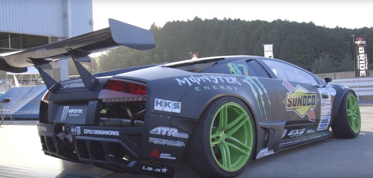Lamborghini дрифт