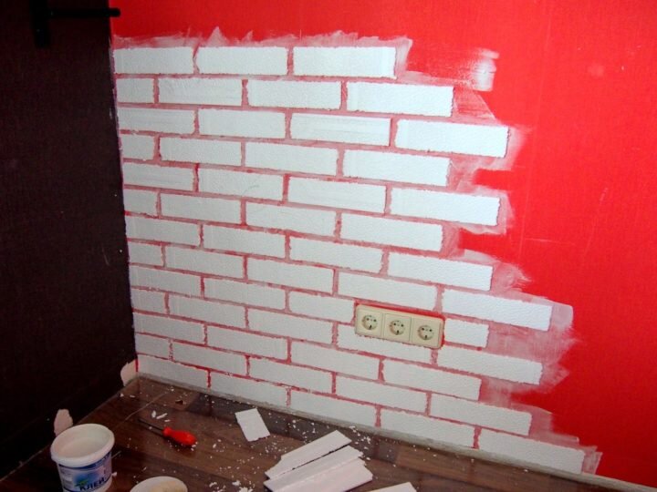 Кирпичные стены с утеплителем – крепление пенопласта к кирпичной стене