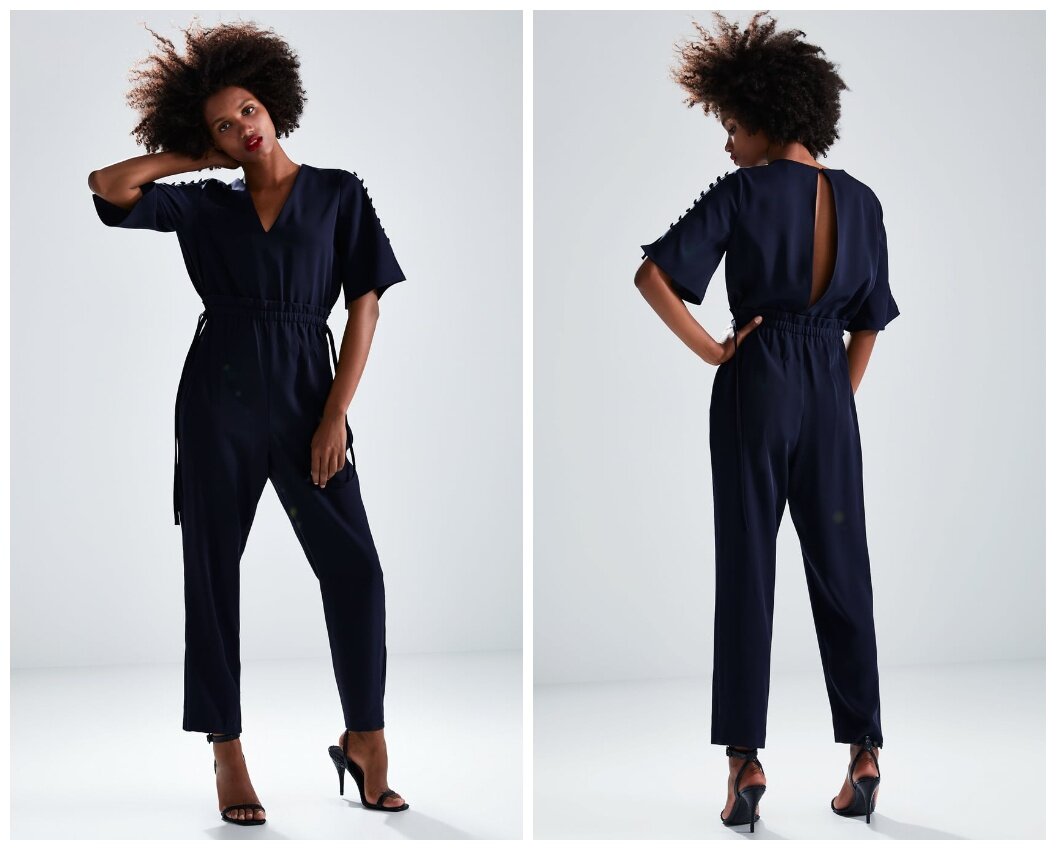 ZARA: комбинезон 5999 руб.  Арт. 2412/533